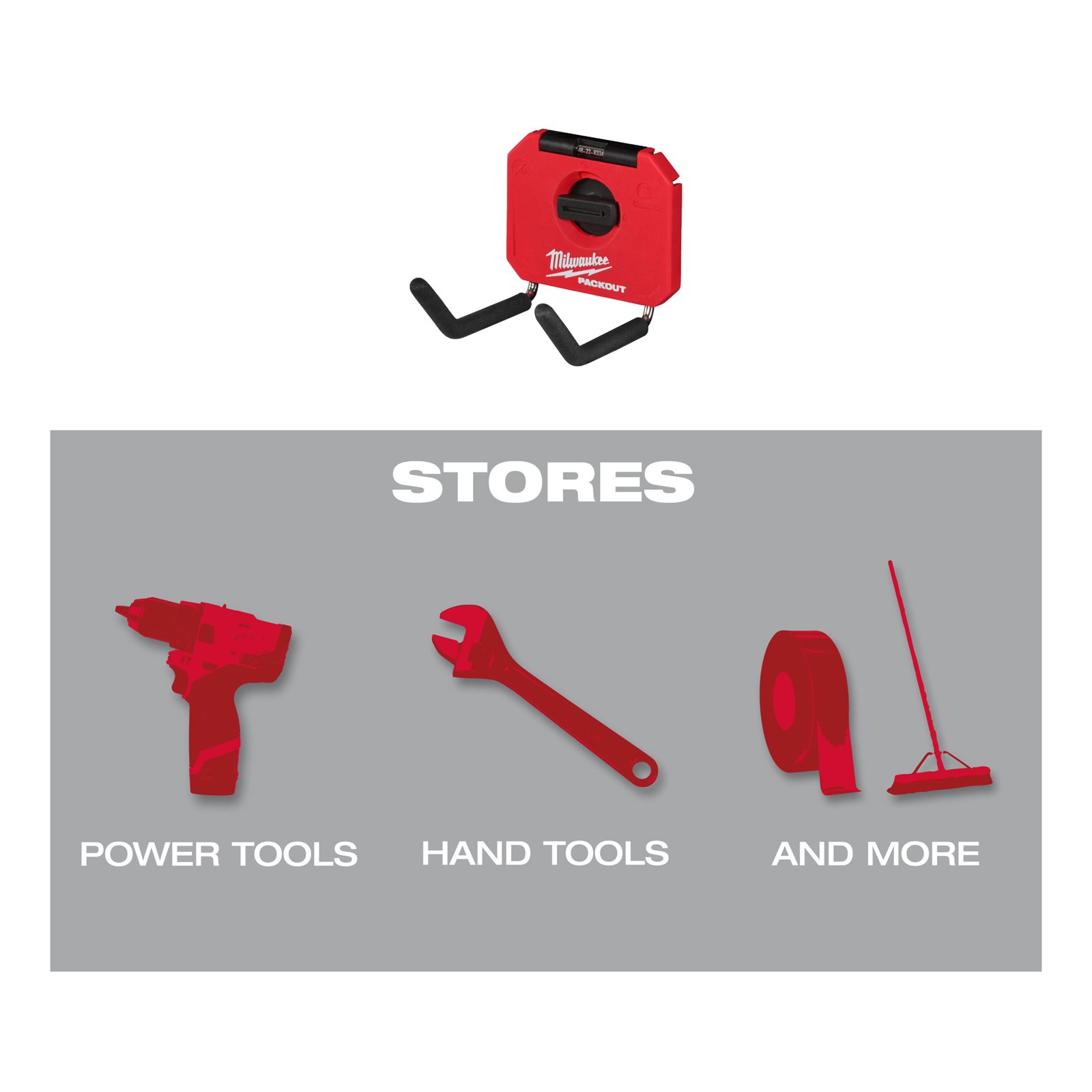 Cârlige PACKOUT Milwaukee 4932480704 - imagine 5