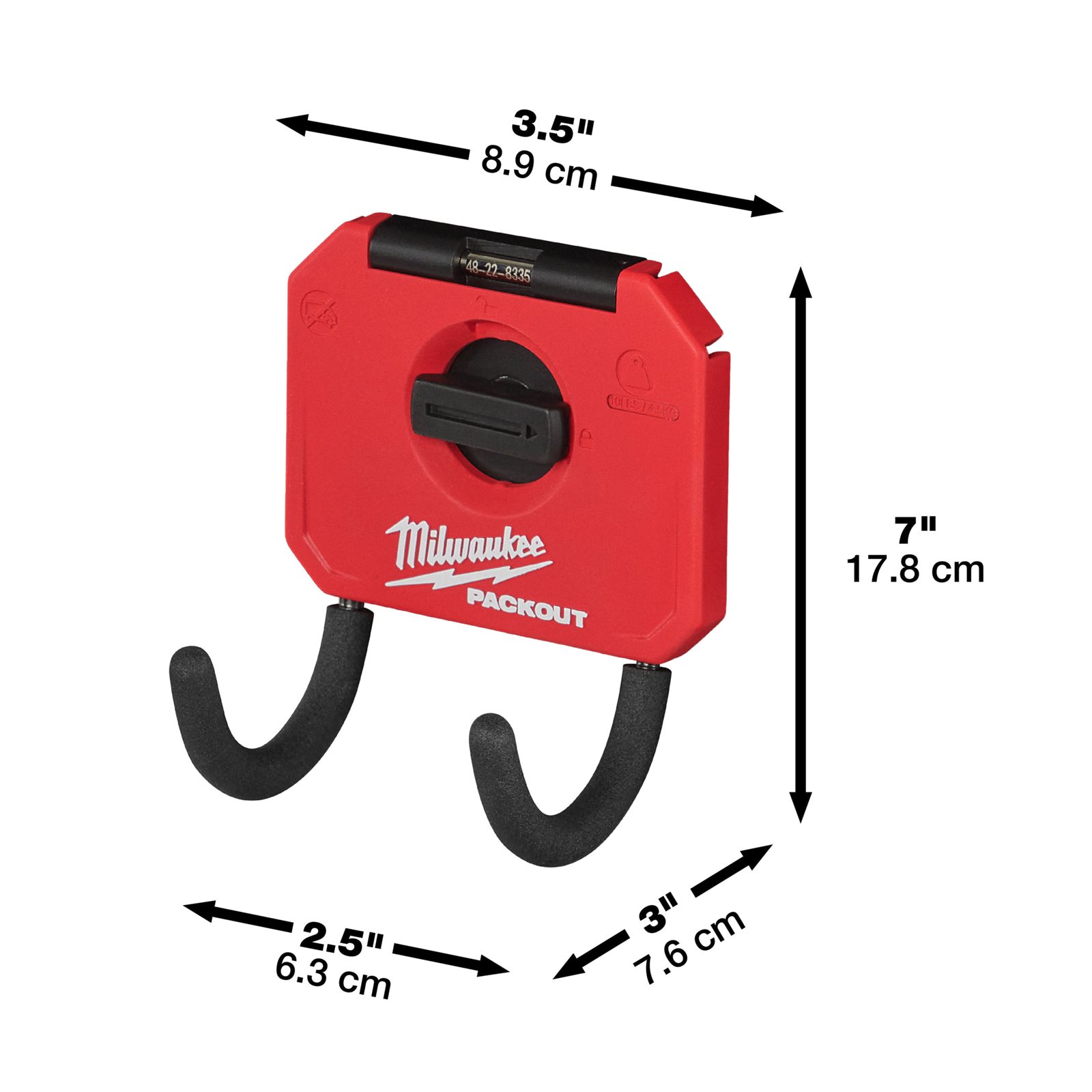 Cârlige PACKOUT Milwaukee 4932480705 - imagine 4