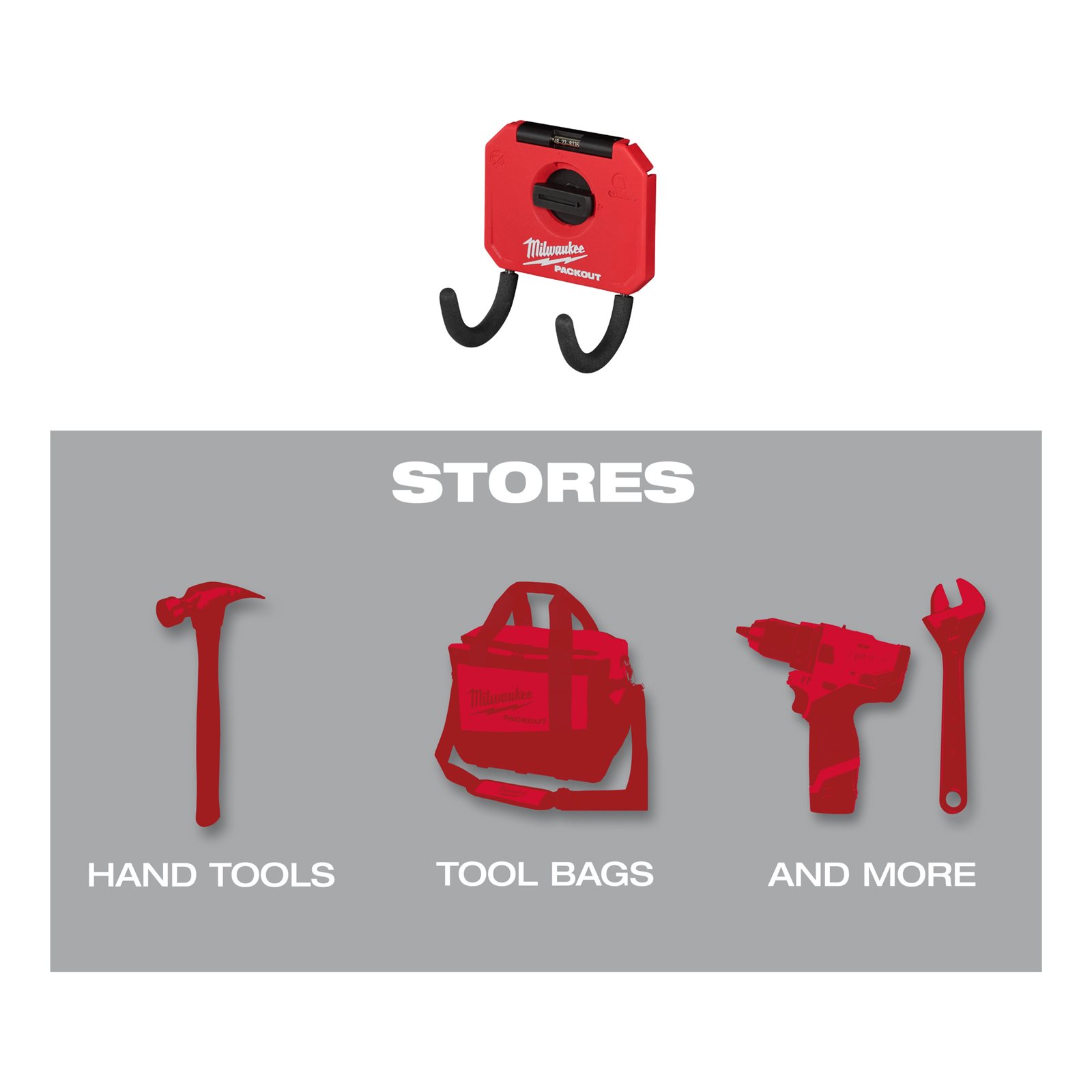 Cârlige PACKOUT Milwaukee 4932480705 - imagine 5