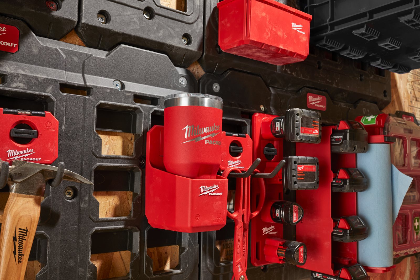 Suport depozitare PACKOUT Milwaukee 4932480706 - in utilizare 1