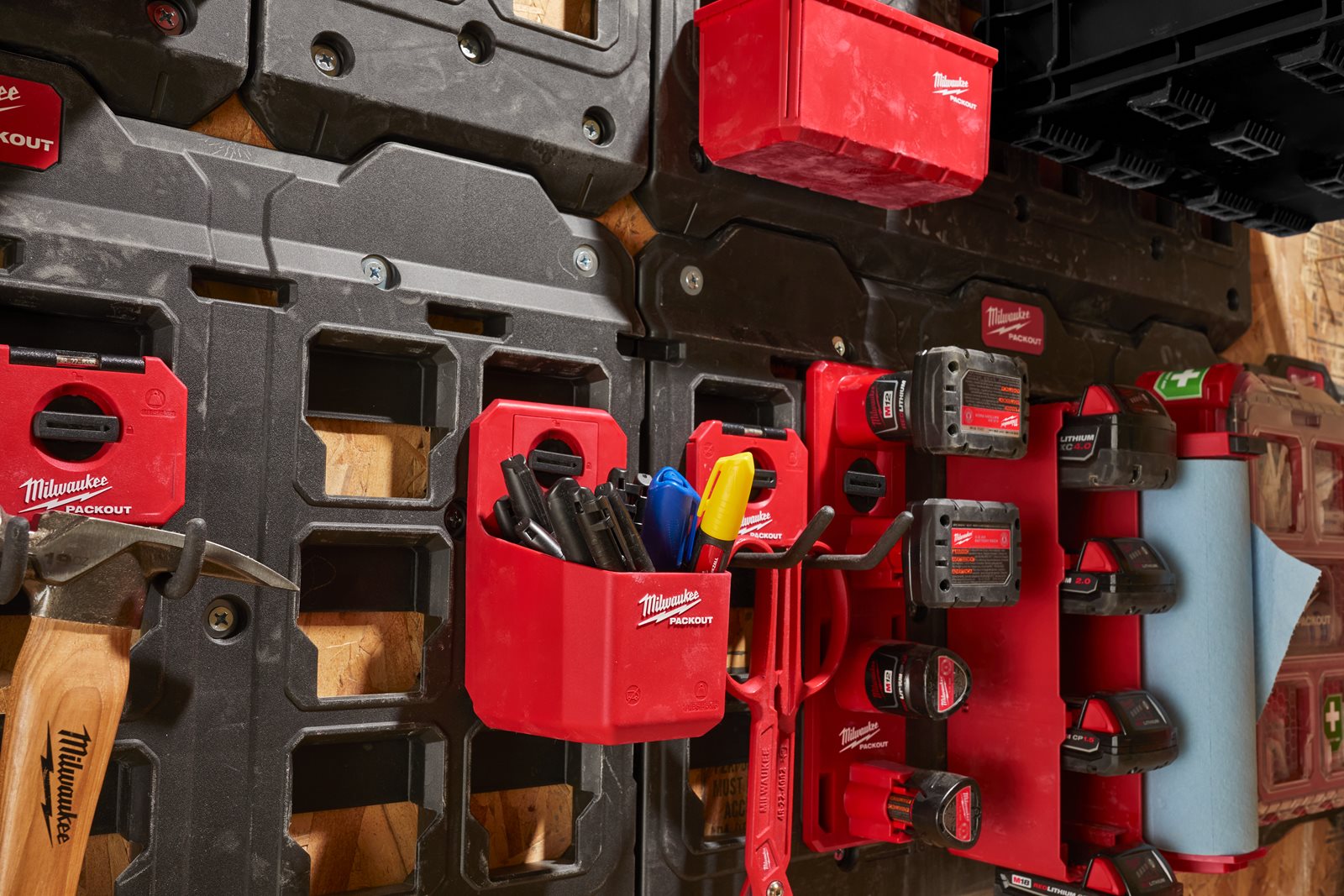Suport depozitare PACKOUT Milwaukee 4932480706 - in utilizare 2