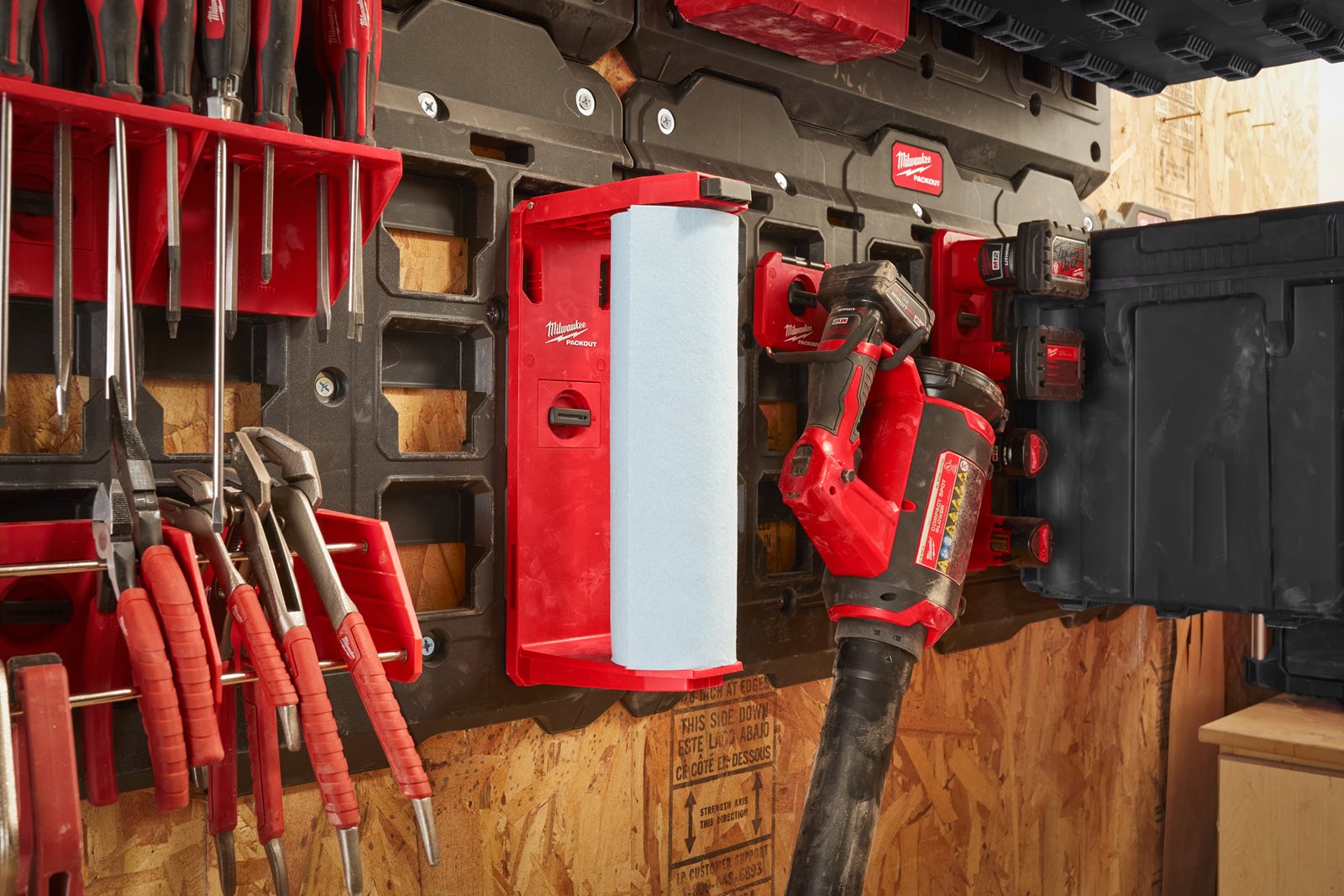 Suport depozitare PACKOUT Milwaukee 4932480707 - in utilizare 1