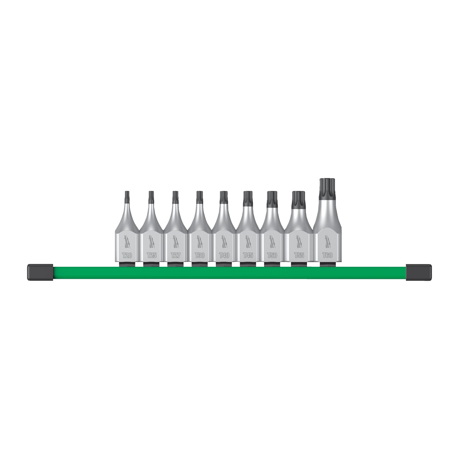 Set cap cheie tubulară cu bit 1/2", torx 9 buc Milwaukee