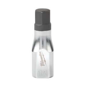 Cap cheie tubulară cu bit 3/8" Hex 12 mm Milwaukee