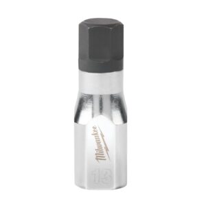 Cap cheie tubulară cu bit 3/8" Hex 13 mm Milwaukee