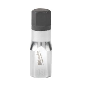 Cap cheie tubulară cu bit 3/8" Hex 14 mm Milwaukee