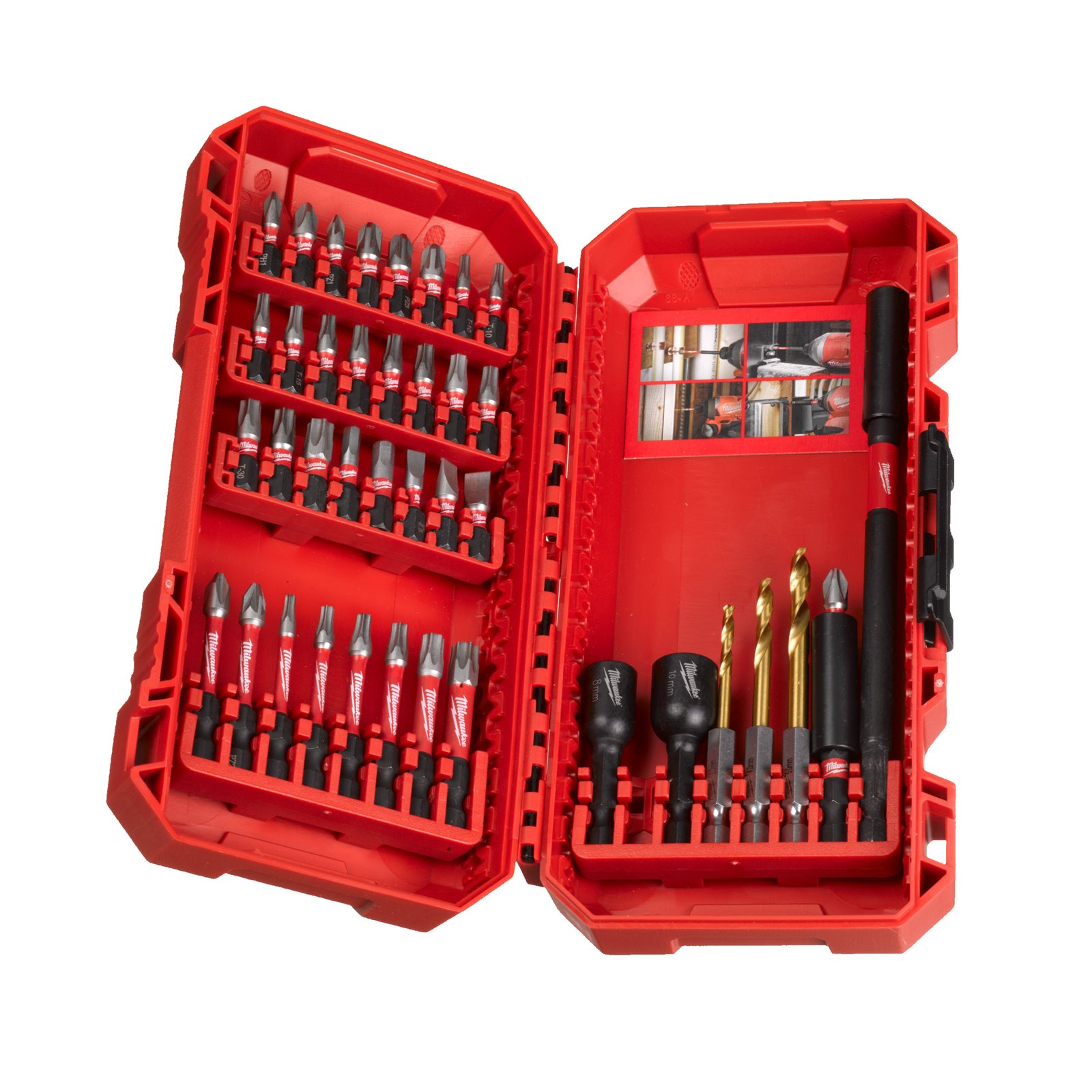 Seturi SHOCKWAVE IMPACT DUTY 40 buc Milwaukee