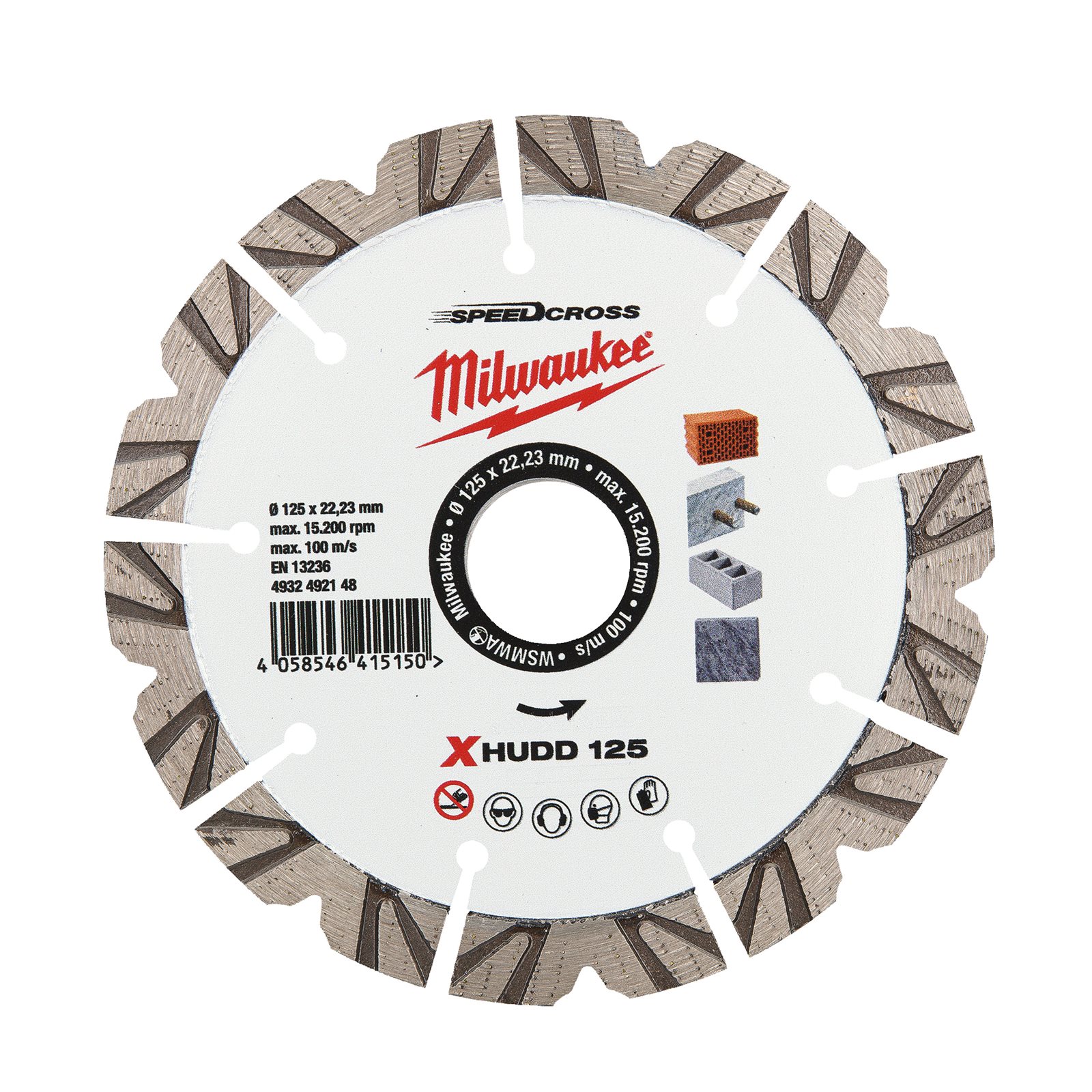 Premium Speedcross XHUDD 125 mm Milwaukee