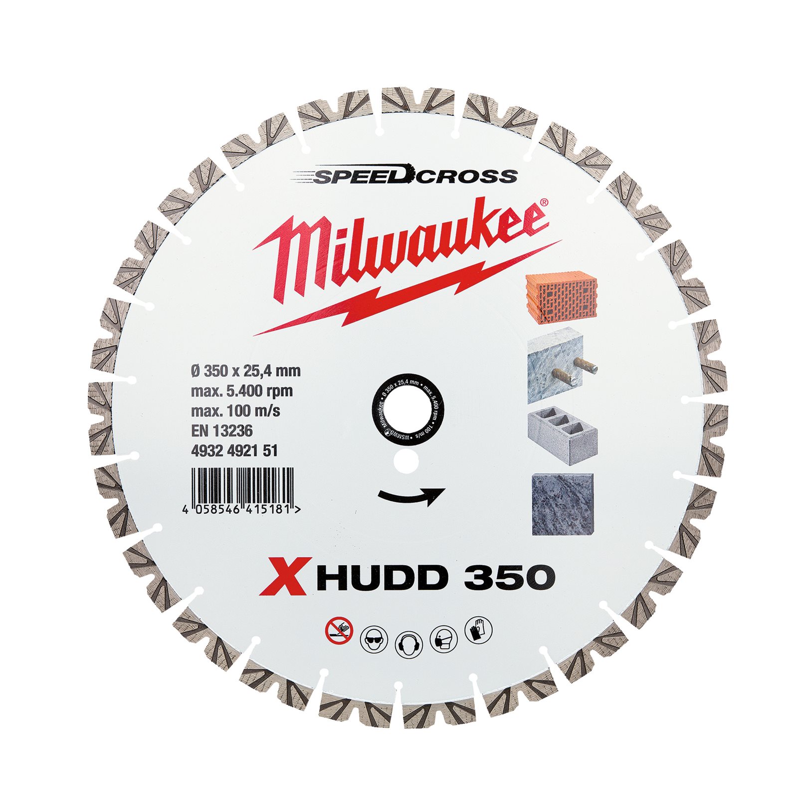 Premium Speedcross XHUDD 350 mm Milwaukee