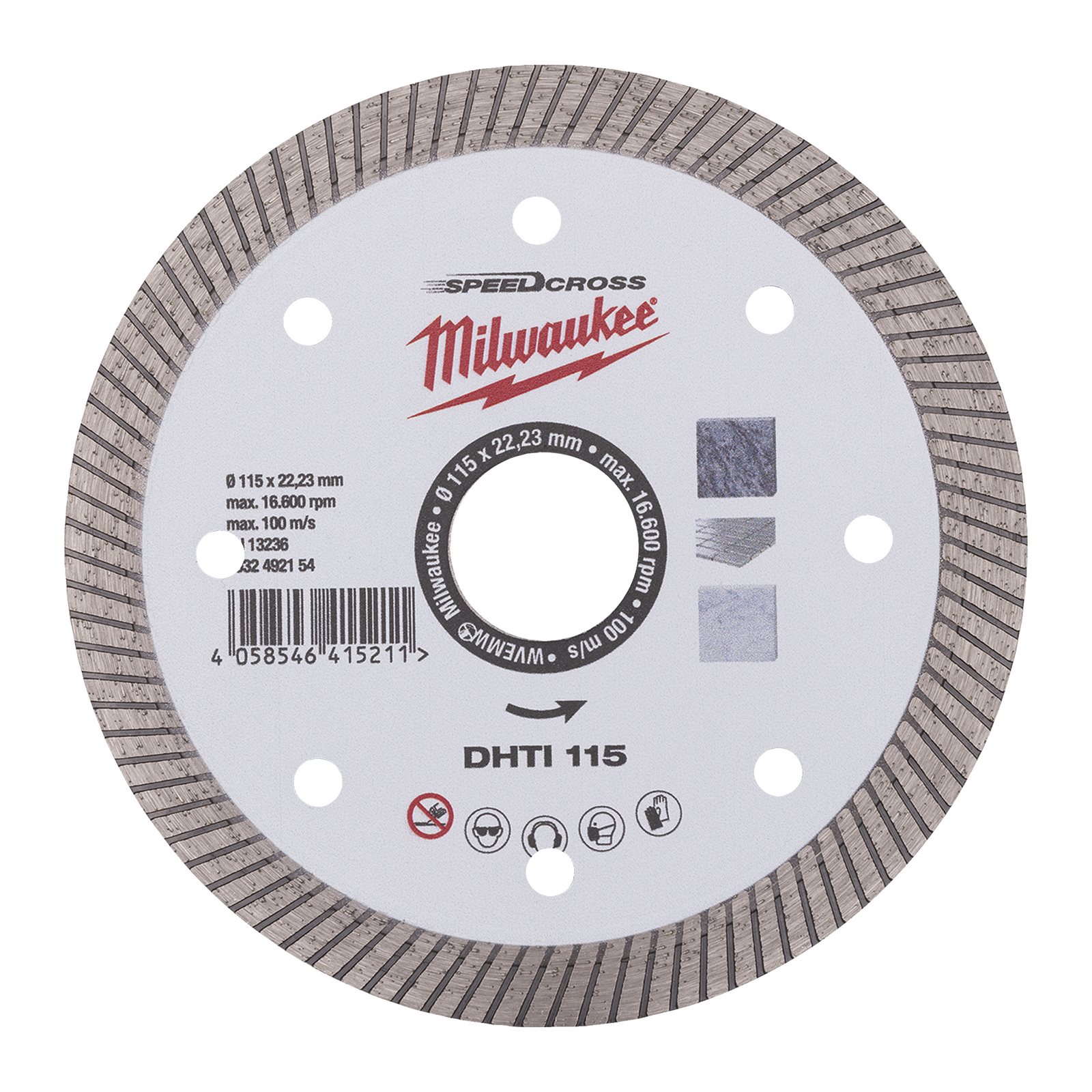 Speedcross DHTi 115 mm Milwaukee