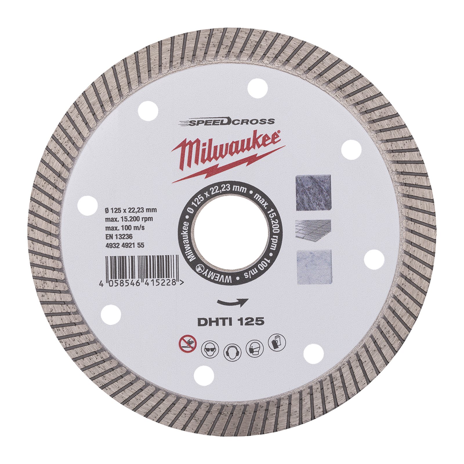 Speedcross DHTi 125 mm Milwaukee