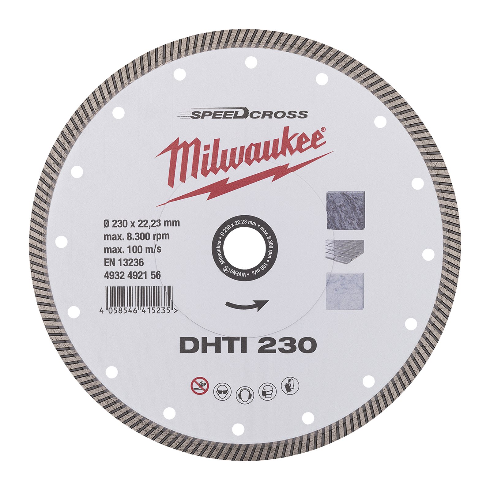 Speedcross DHTi 230 mm Milwaukee