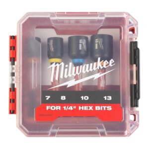 Chei magnetice tubulare GEN II SHOCKWAVE 4 buc Milwaukee