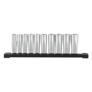 Seturi chei tubulare cromate 3/8" 10 buc Milwaukee 4932492509