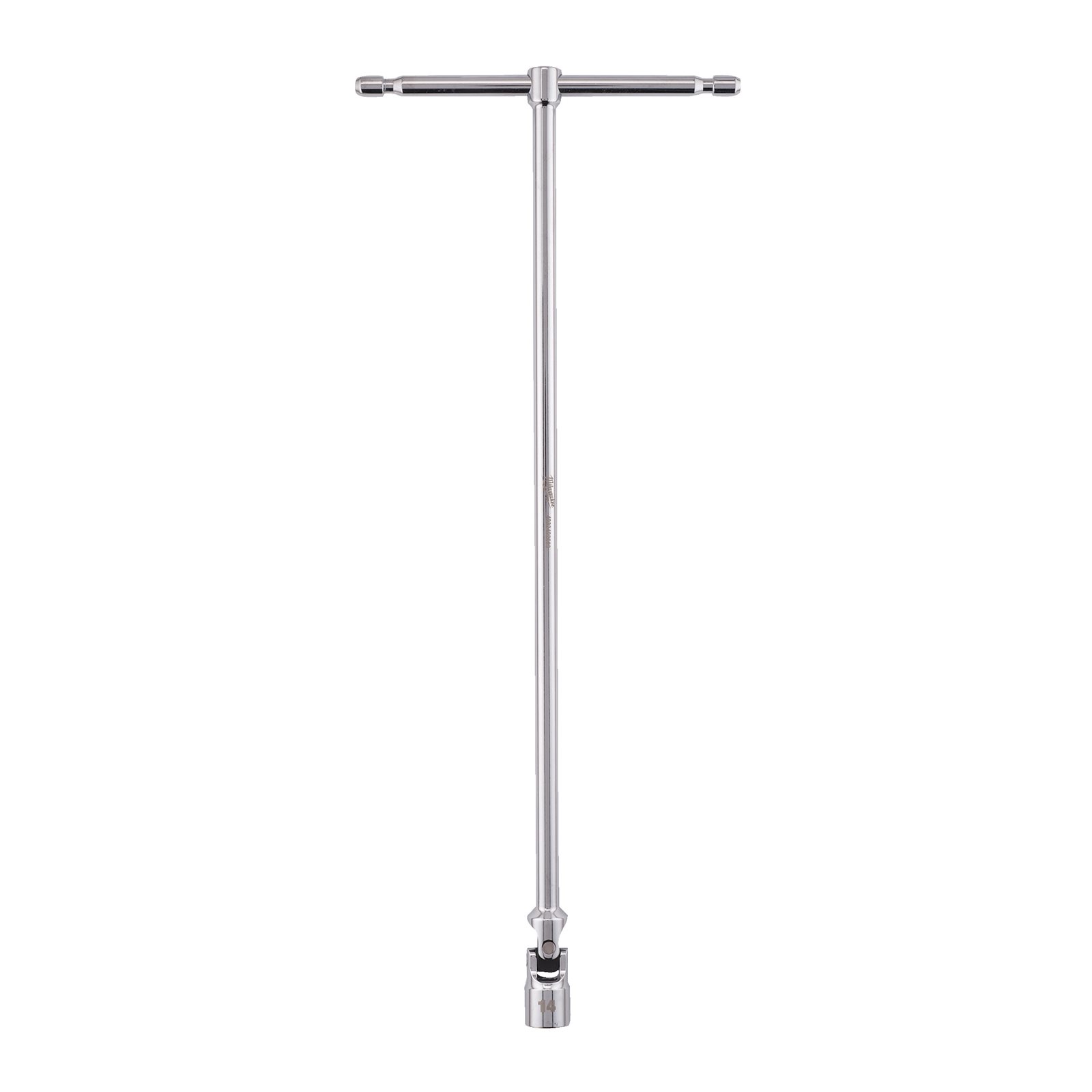 Cheie cu mâner T și cap pivotant Hex 14mm Milwaukee
