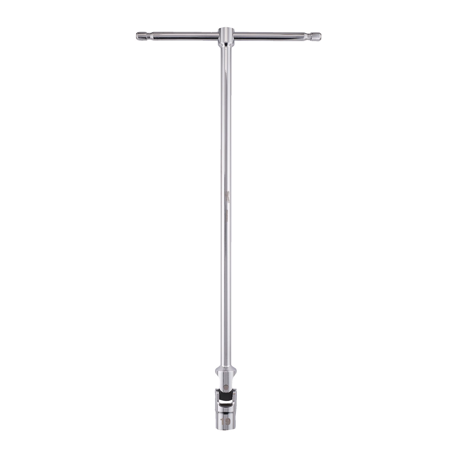 Cheie cu mâner T și cap pivotant Hex 19mm Milwaukee