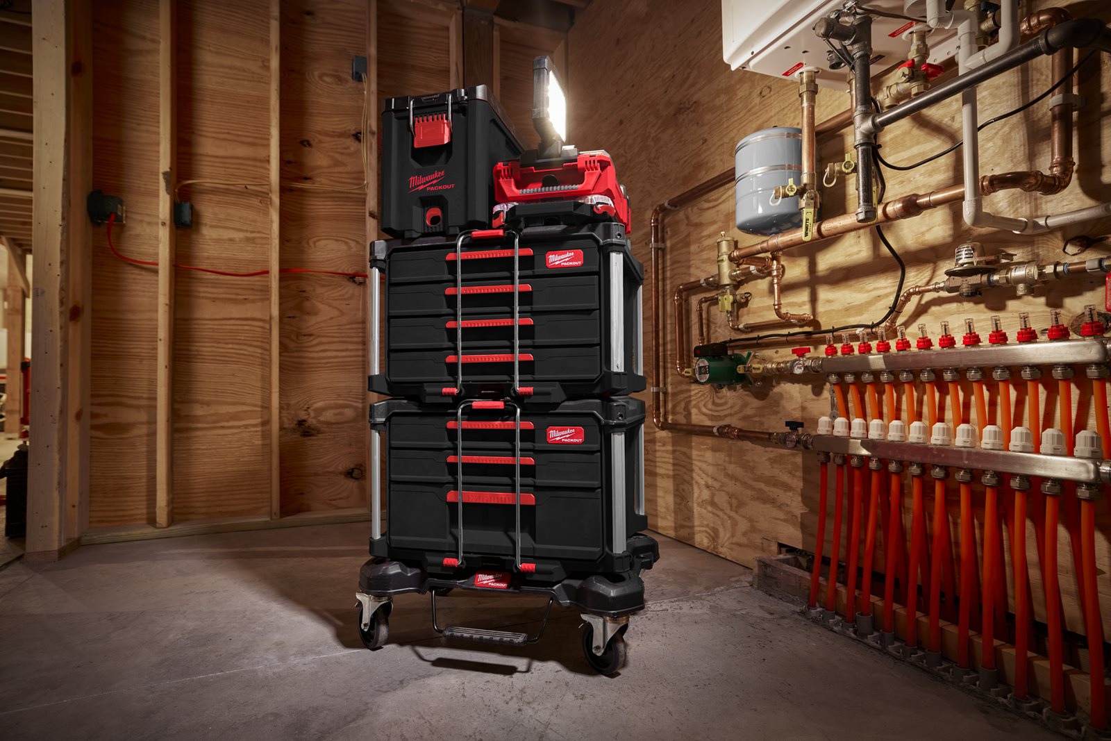 Cutii PACKOUT cu sertare Milwaukee 4932472129 - in utilizare 5