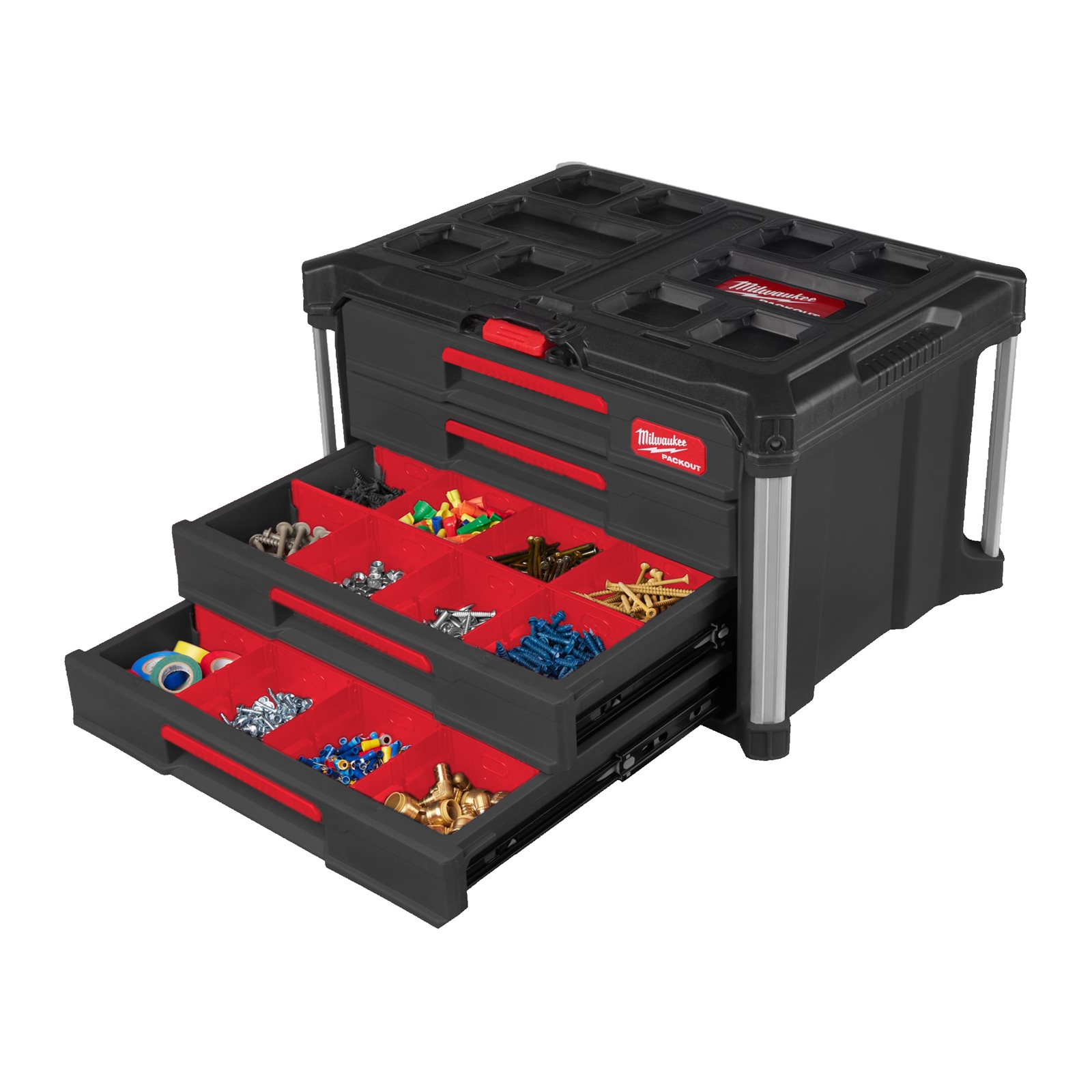 Cutii PACKOUT cu sertare Milwaukee 4932472129 - imagine 6