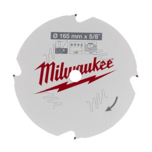 Pânze pentru fierăstraie circulare de mână 165 mm Milwaukee 4932493217