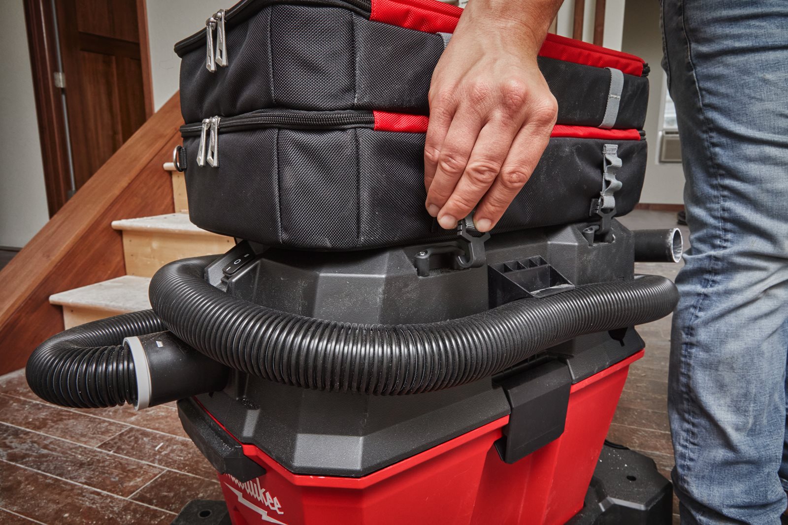 Set cap de aspirare Milwaukee ATKIT-1 - in utilizare 3