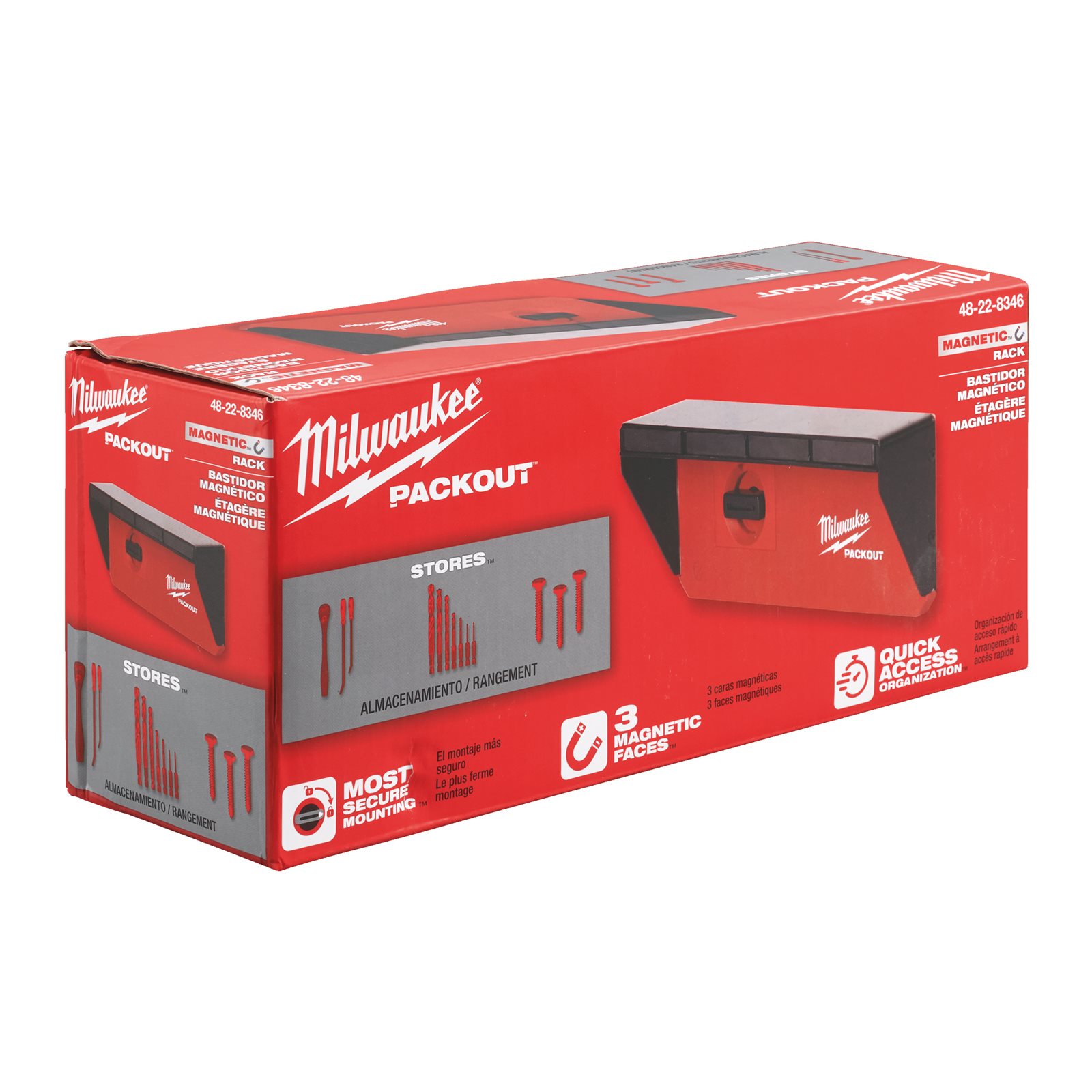 Suport depozitare PACKOUT Milwaukee 4932493378 - continutul pachetului 1
