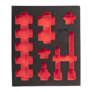Inserție spumă 3/4" SHOCKWAVE IMPACT DUTY 12 buc Milwaukee 4932493398