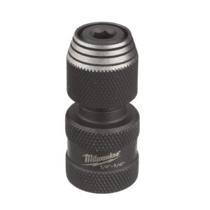 Adaptor SHOCKWAVE,1/4" pătrat - 1/4" hex Milwaukee
