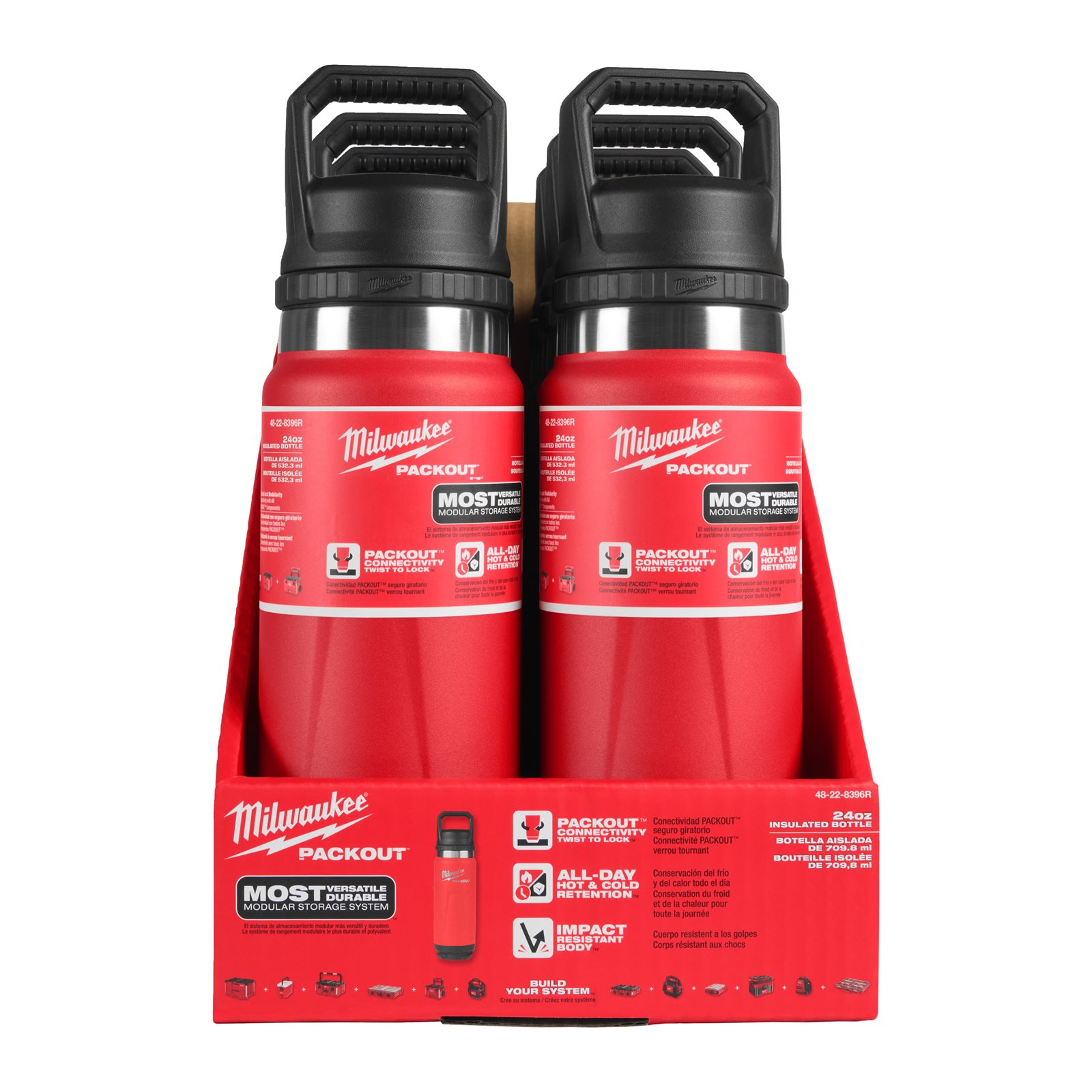 Capac sticlă PACKOUT Milwaukee 4932493464 - continutul pachetului 1