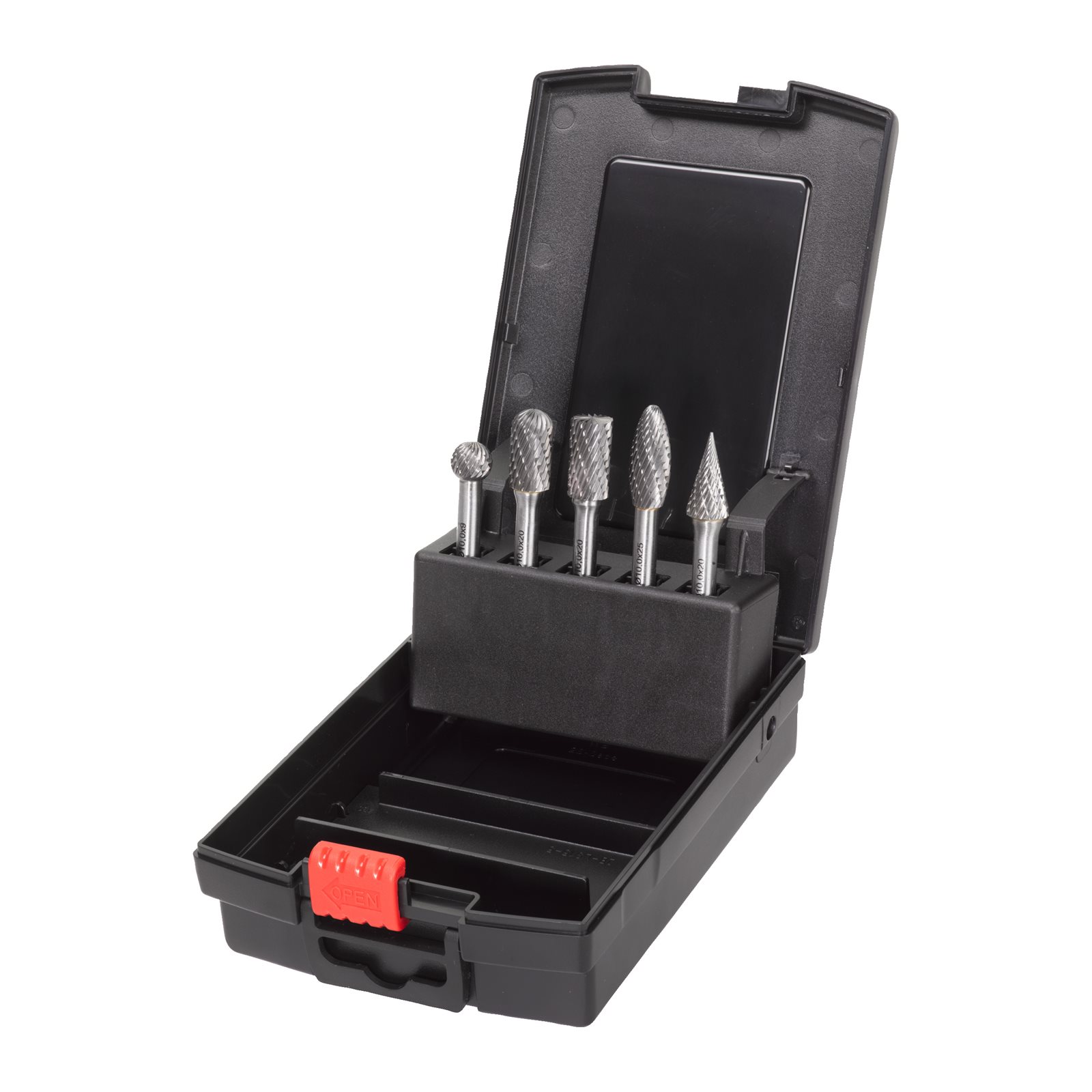 Freze carbură 12.7mm 5 buc Milwaukee