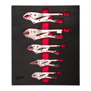 Set inserție spumă clești TORQUE LOCK 5 buc Milwaukee