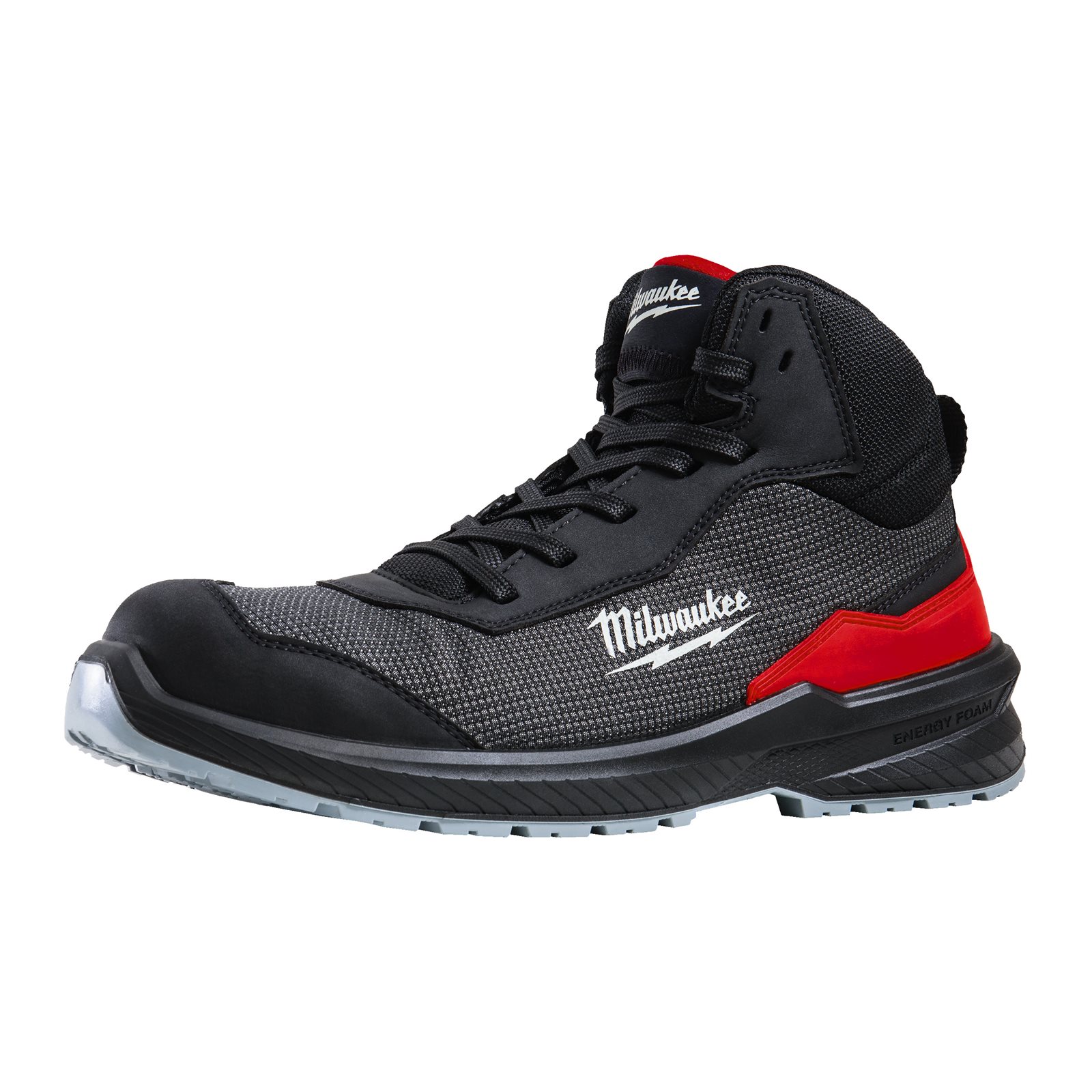 Ghete negre de protecție Flextred S1PS 1M110133 ESD FO SR Negru Milwaukee 4932493711
