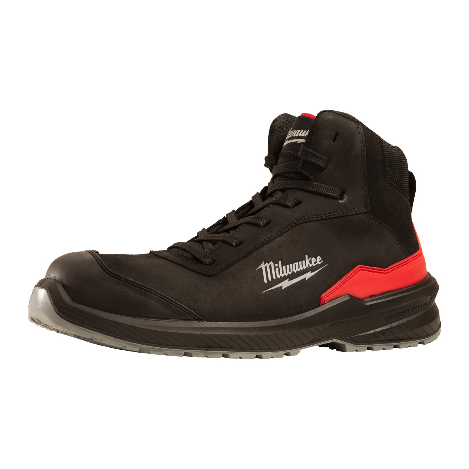 Ghete negre de protecție Flextred S3S 1M110133 ESD SC FO SR Negru Milwaukee 4932493735