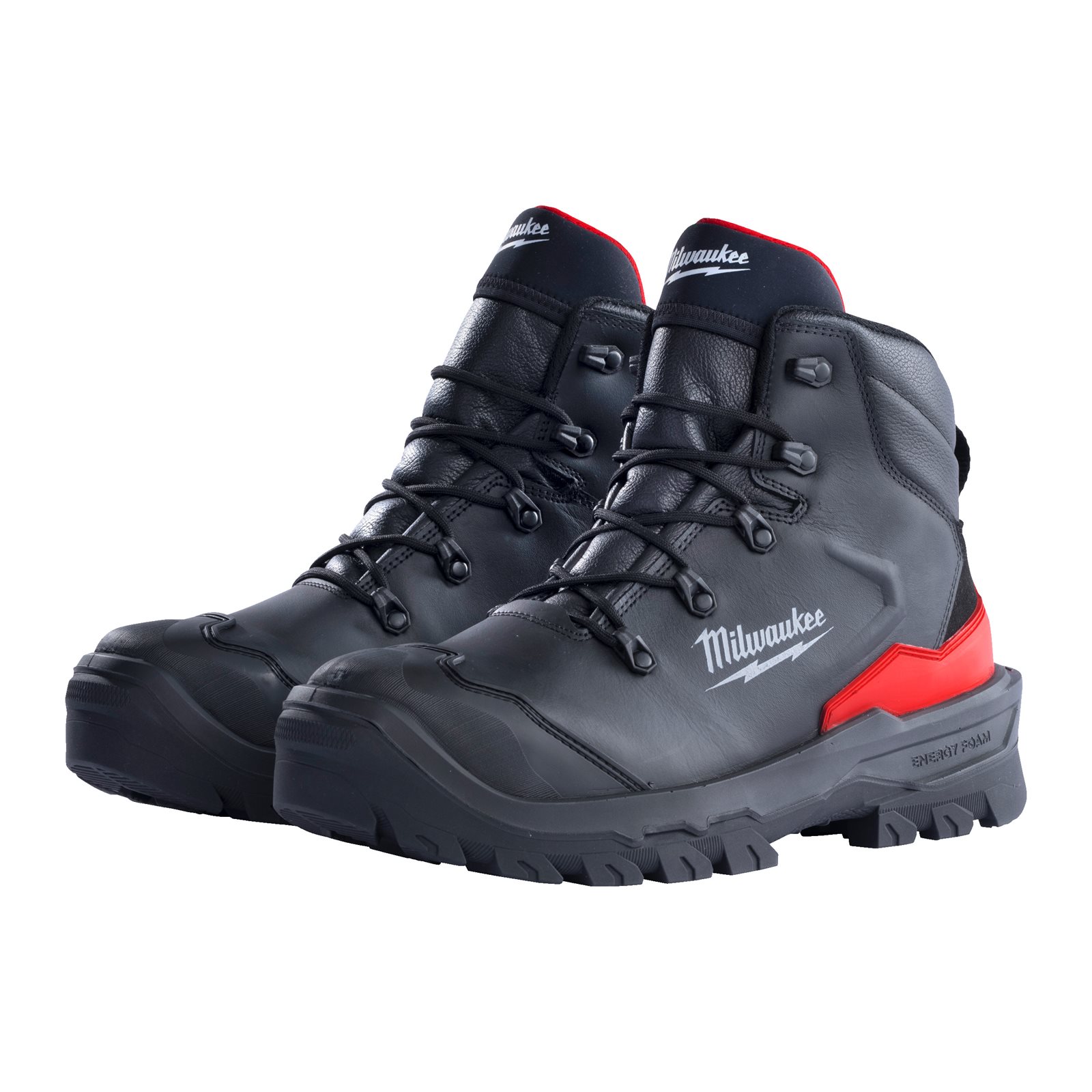 Ghete negre de protecție Armourtred S3S 1M110111W ESD HRO SC FO LG SR Negru Milwaukee 4932493763 - imagine 3