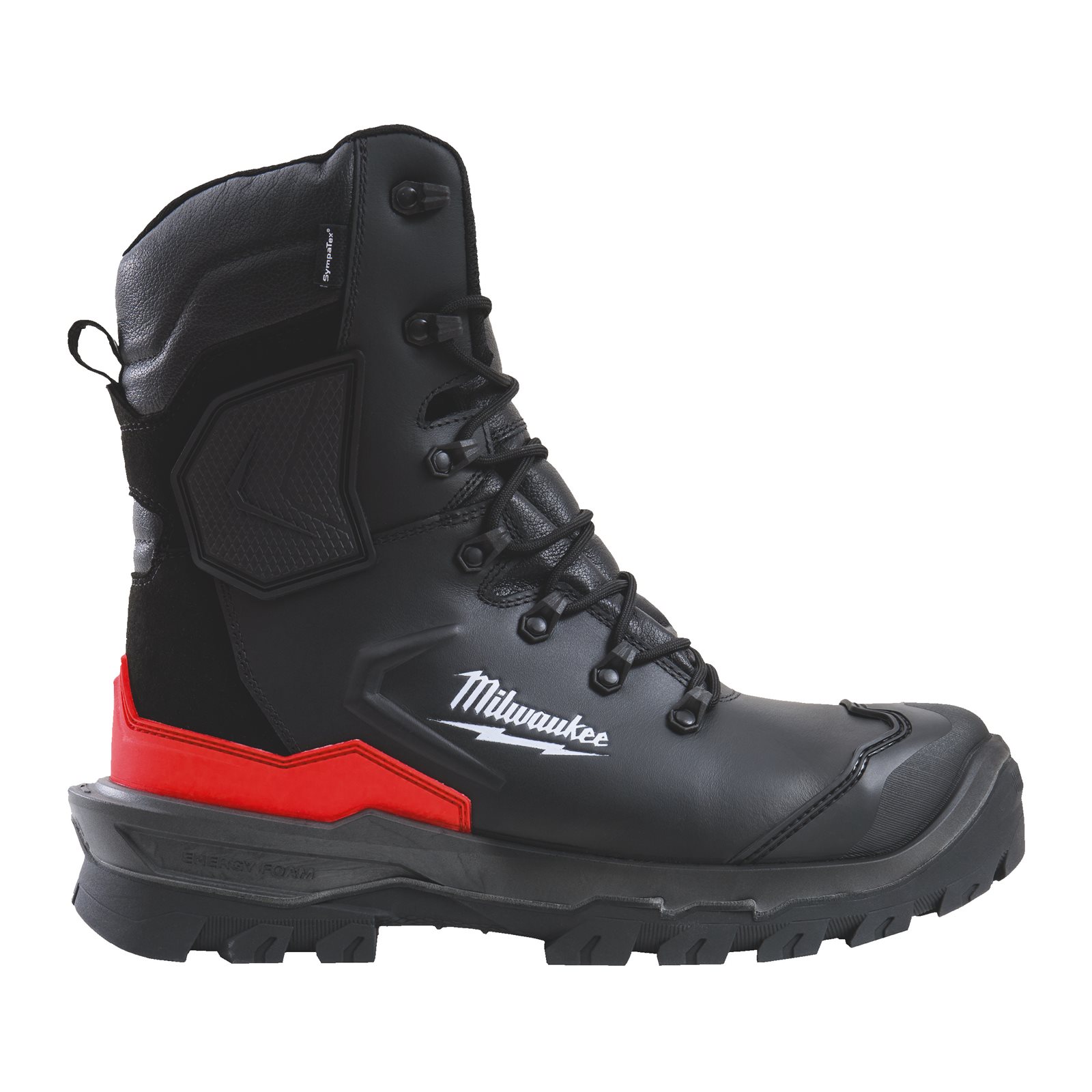 Bocanci negri înalți de protecție Armourtred S7S 1H110111W CI AN HRO SC FO LG SR Negru Milwaukee 4932493773 - imagine 2