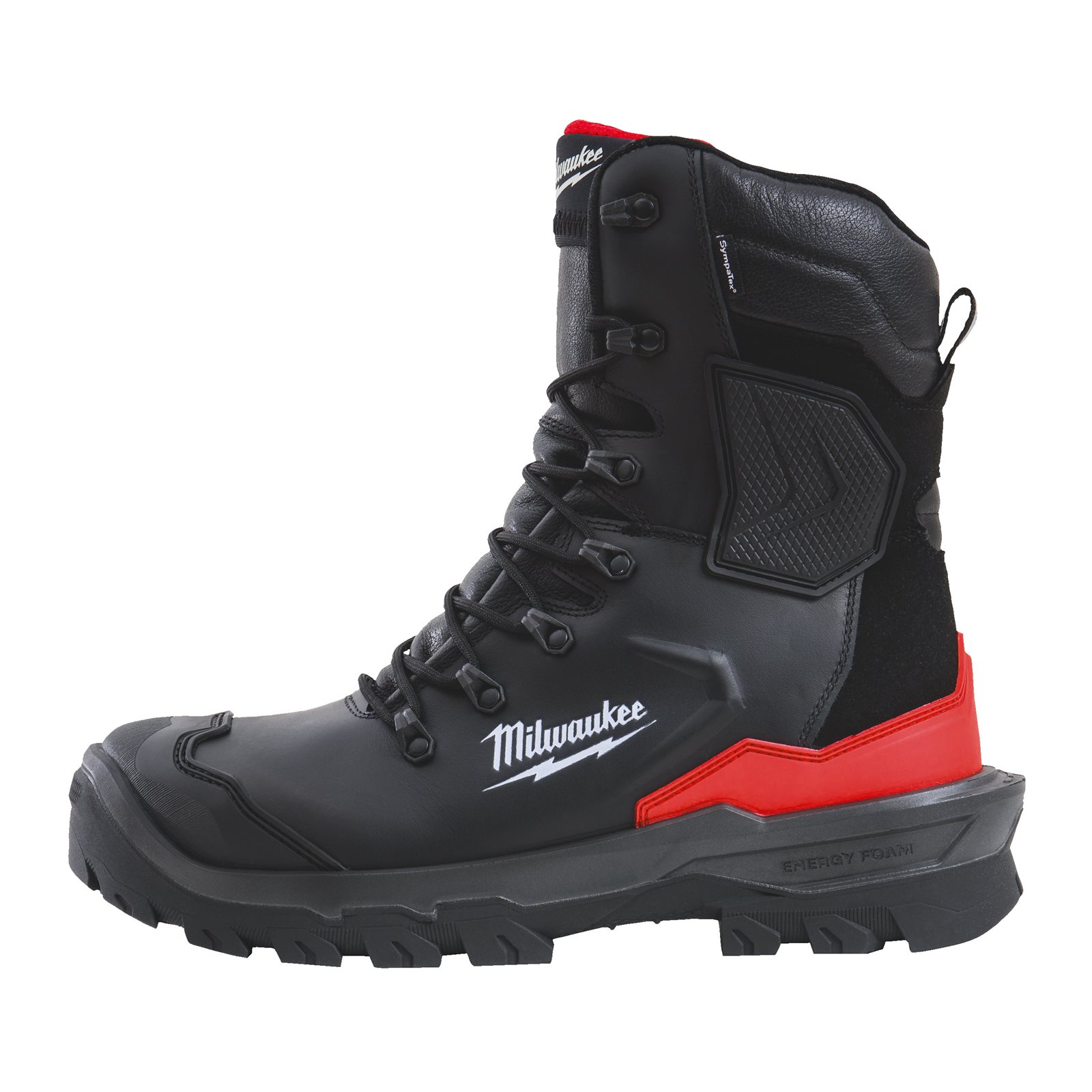 Bocanci negri înalți de protecție Armourtred S7S 1H110111W CI AN HRO SC FO LG SR Negru Milwaukee 4932493773 - imagine 3