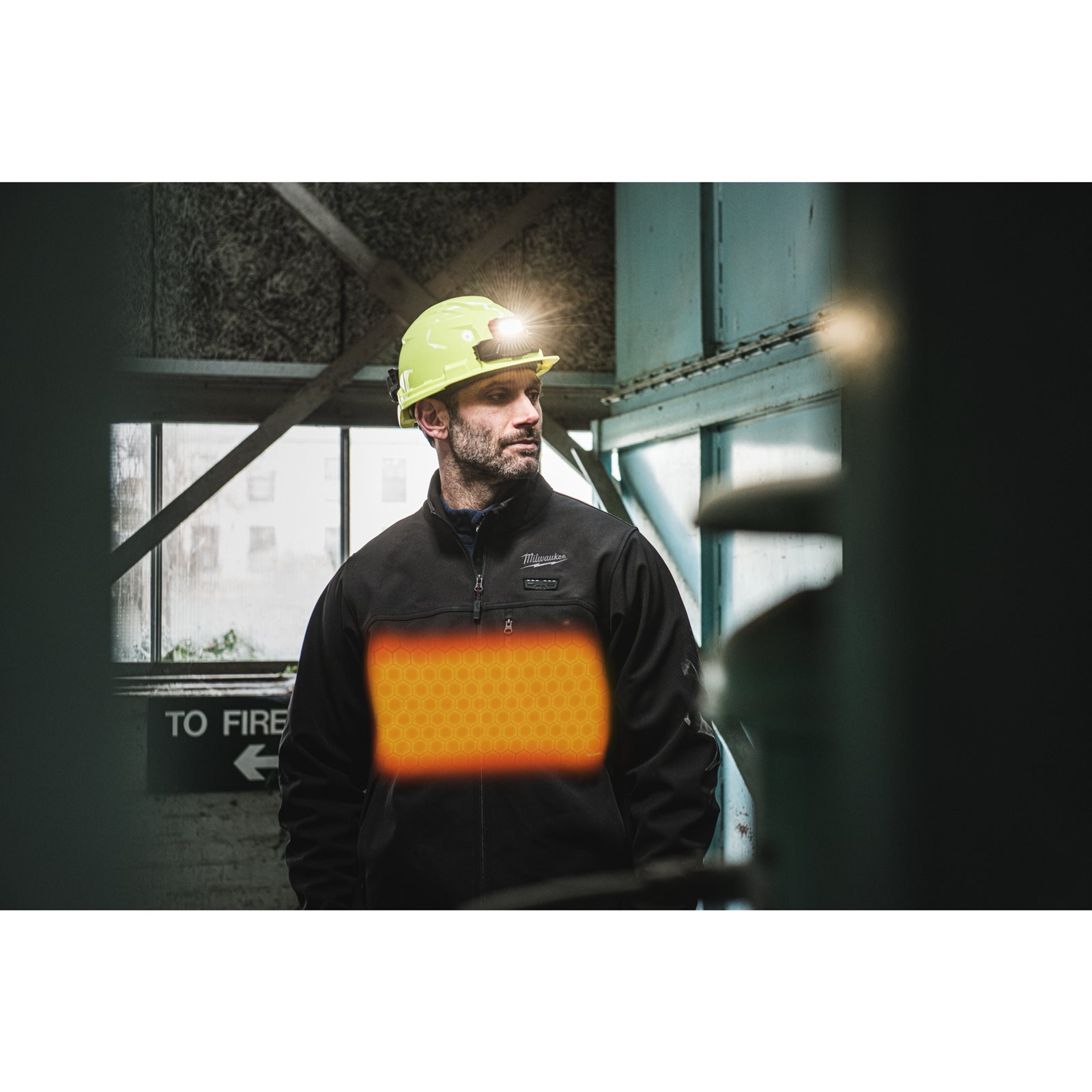 Jachetă încălzită M12 HEXON Milwaukee M12 HJBL6-0 (S) - detaliu 1