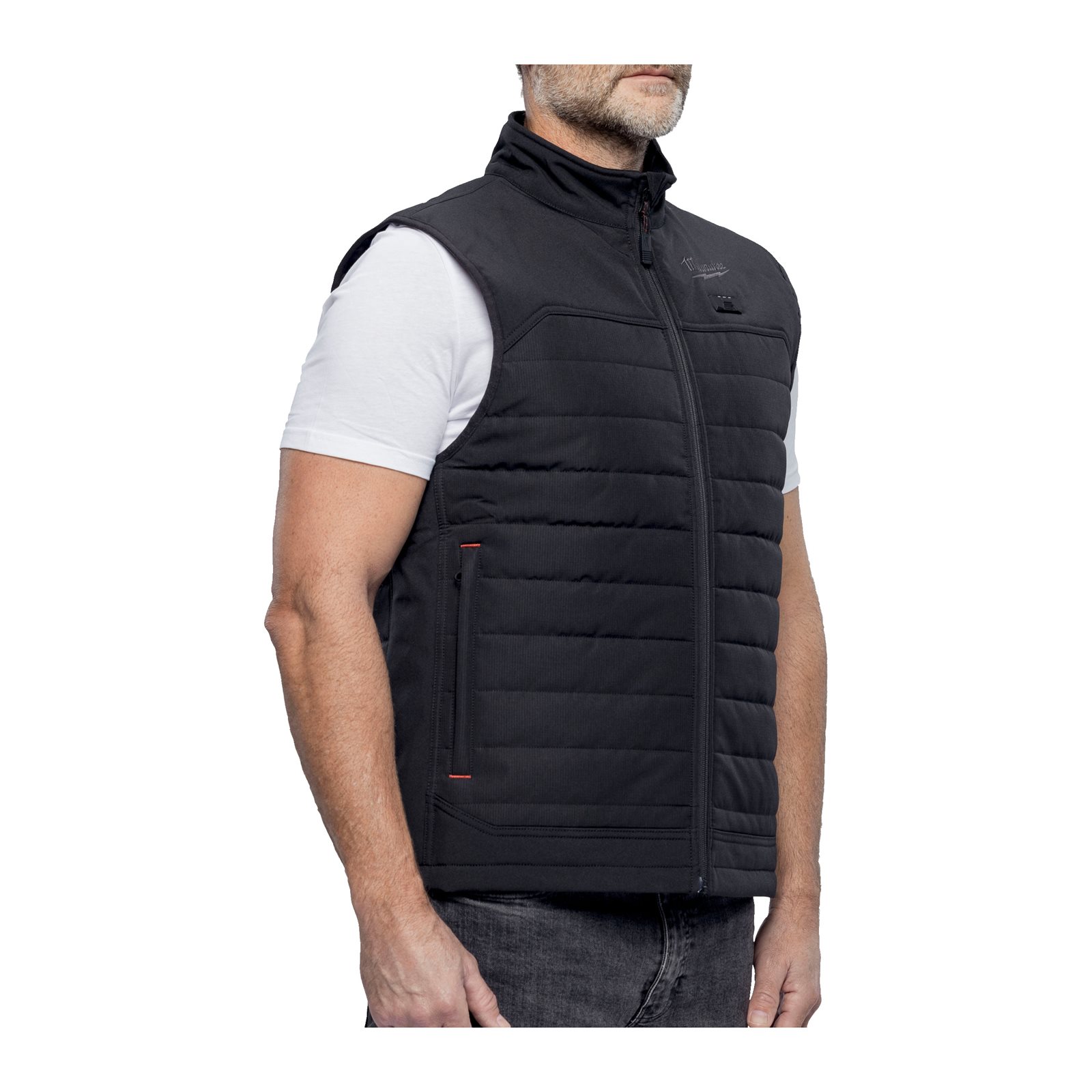Vestă puffer încălzită M12 HEXON neagră Milwaukee M12 HPVBL3-0 (S) - imagine 3