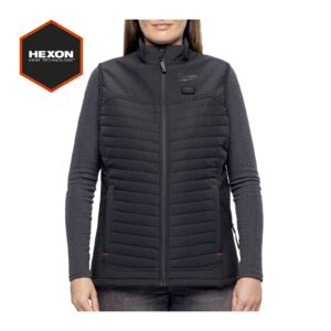 Vestă puffer hibrid încălzită M12 HEXON damă Milwaukee M12 HPVLBL3-0 (M)