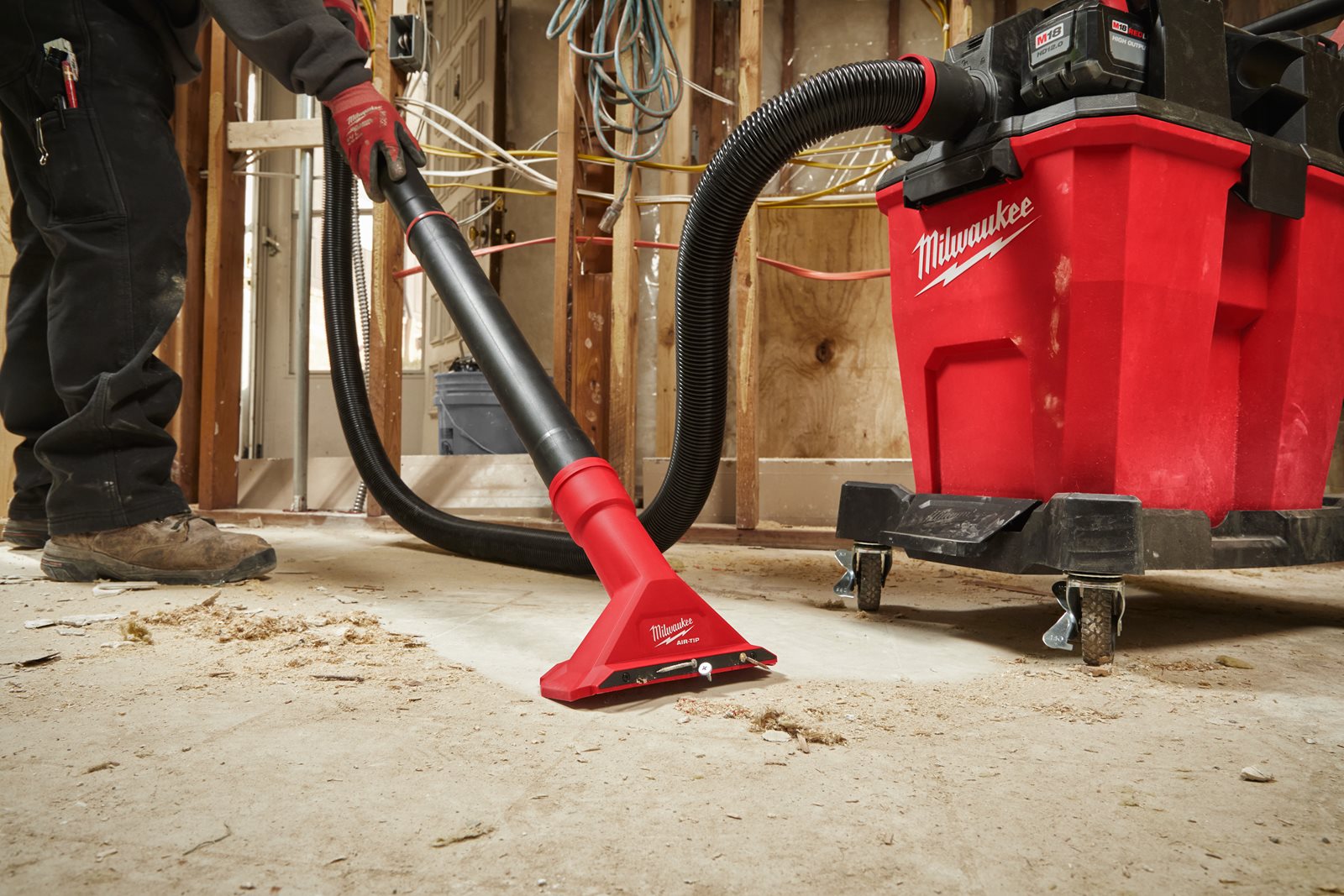 AIR-TIP Cap magnetic de aspirare Milwaukee AT-11 - in utilizare 3