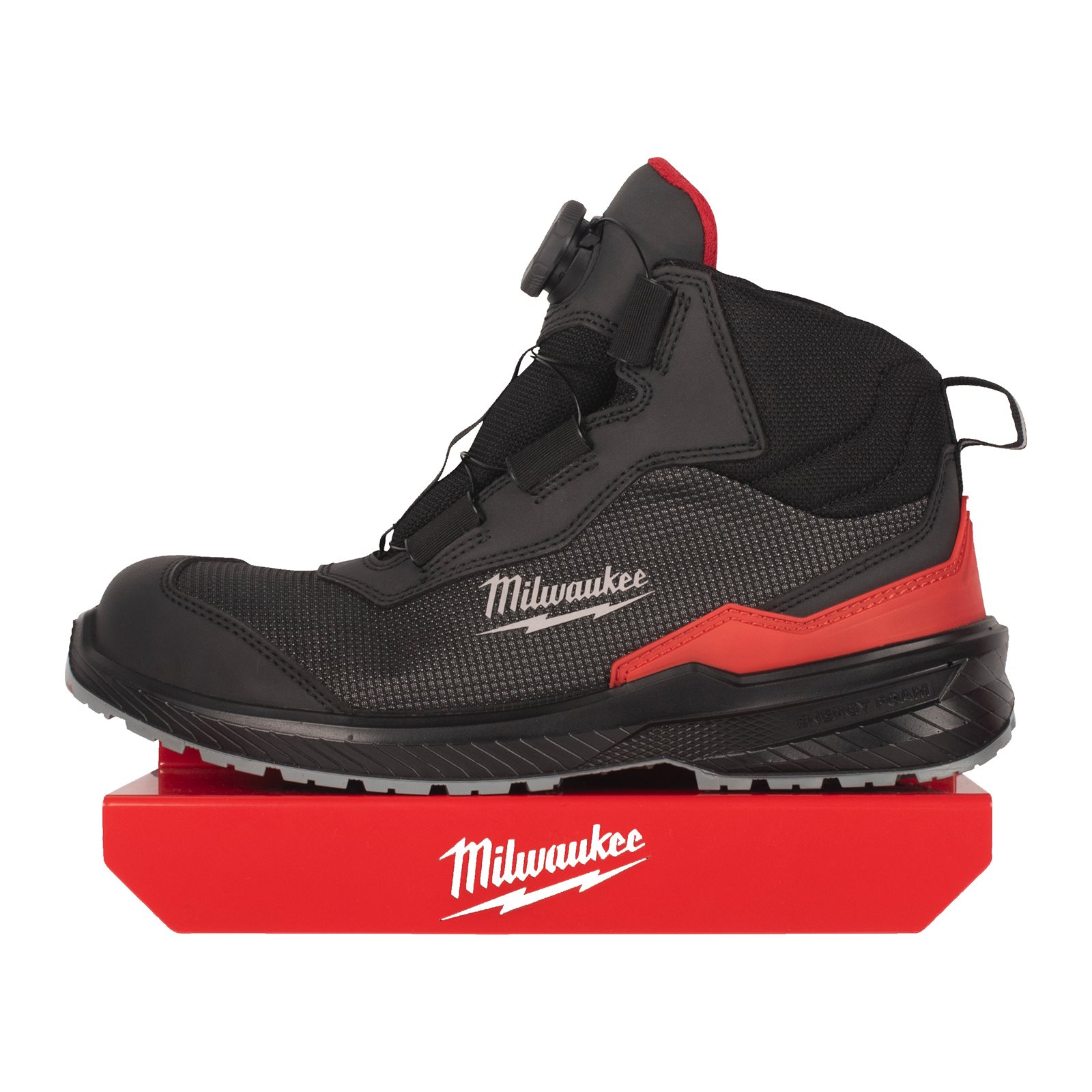 Ghete negre de protecție Flextred S1PS B1M110133 ESD FO SR Negru Milwaukee 4932498093 - continutul pachetului 1