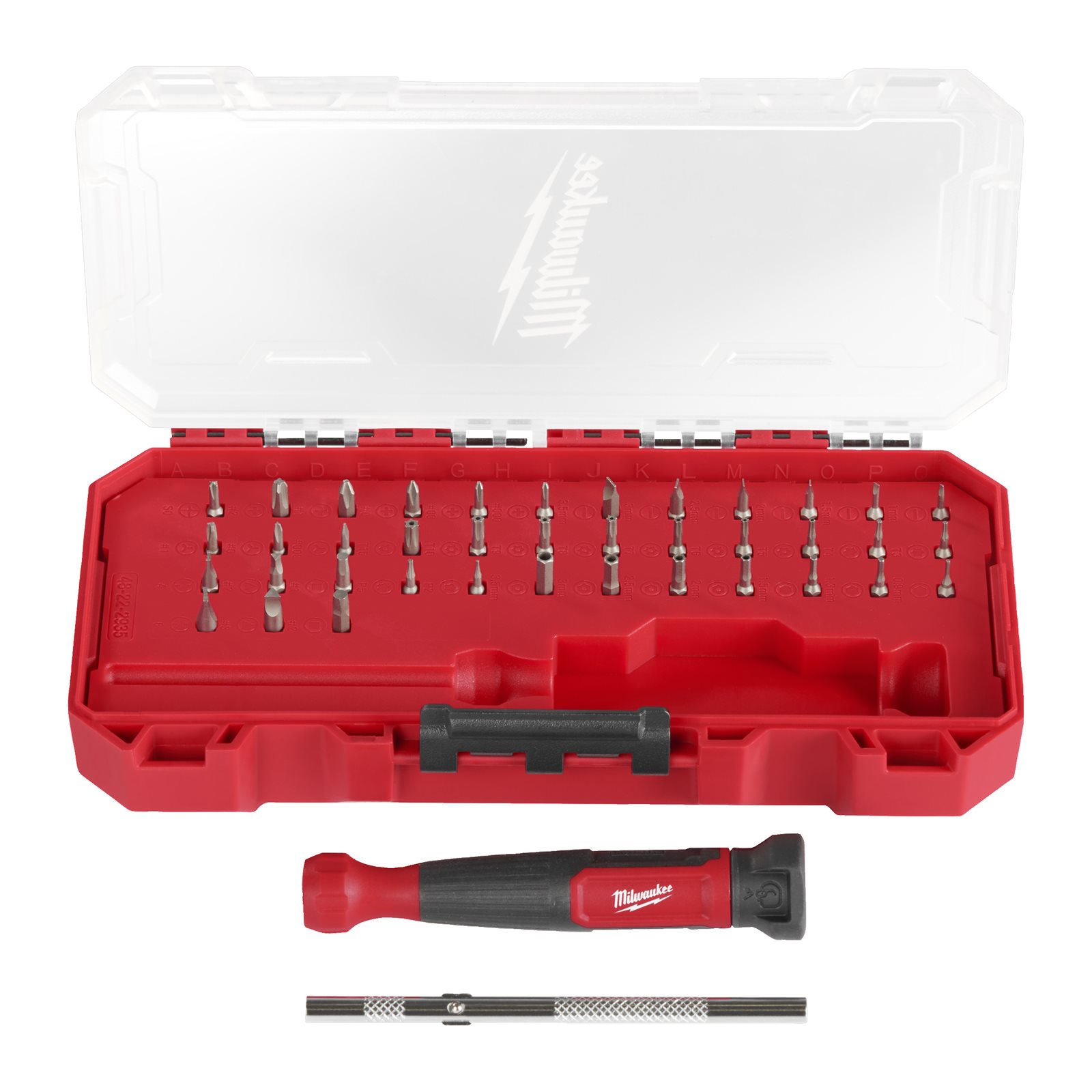 Set șurubelnițe de precizie 39 în 1 Milwaukee - imagine 3