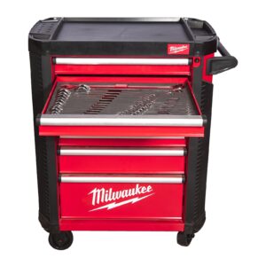 TOOLGUARD Dulap de scule mobil, cu 7 sertare, metalic, 78 cm dotat cu scule, EU Milwaukee 4932498185