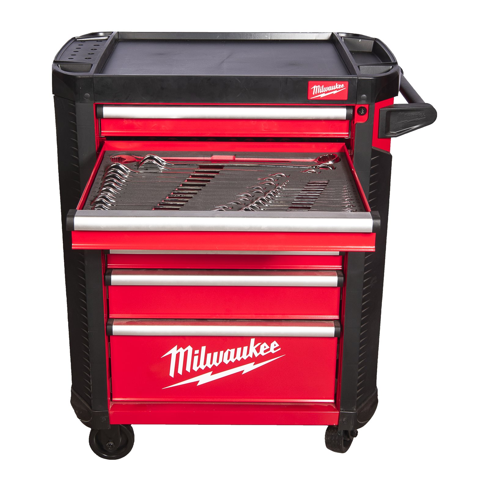 TOOLGUARD Dulap de scule mobil, cu 7 sertare, metalic, 78 cm dotat cu scule, EU Milwaukee 4932498185