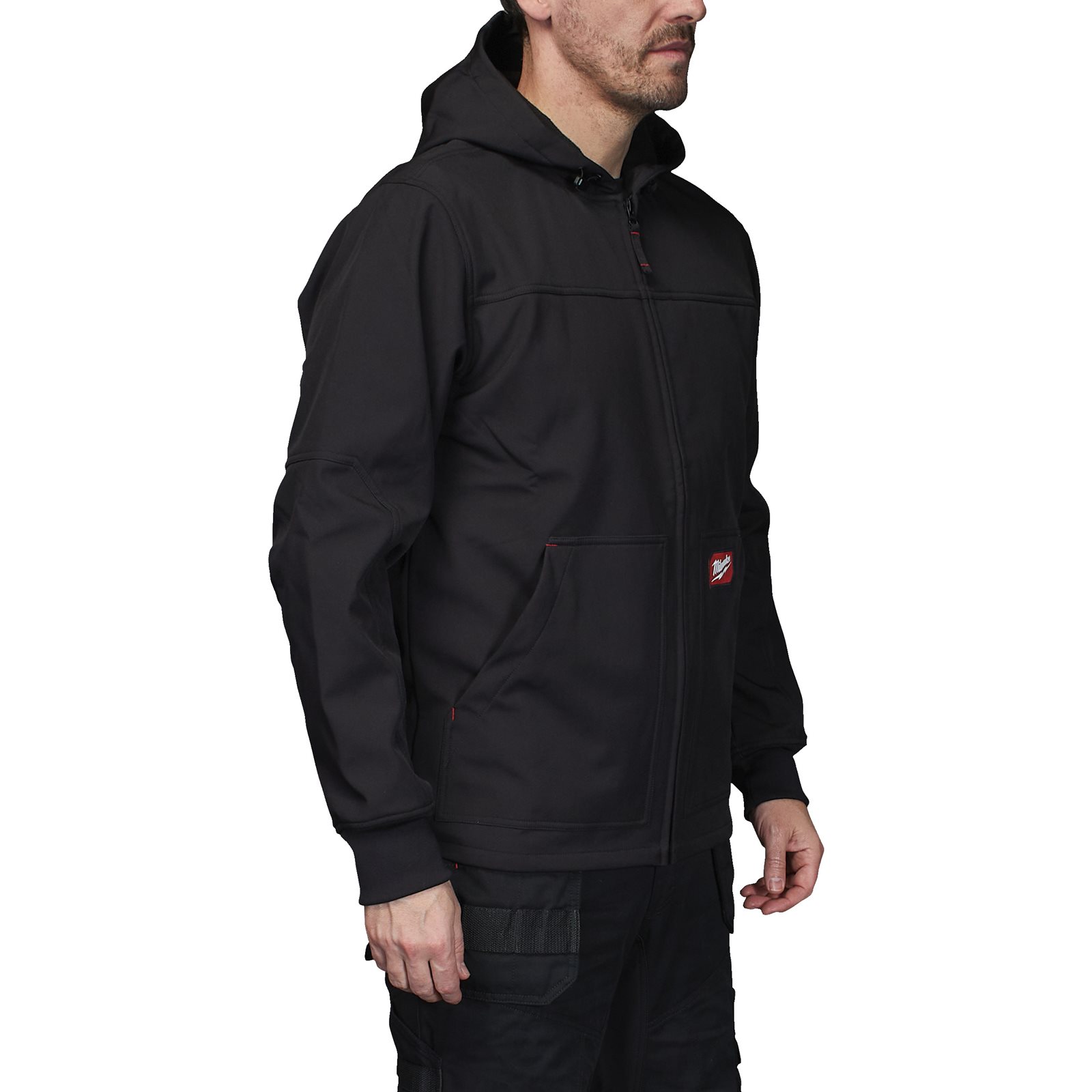 Jachetă Softshell neagră cu glugă FREEFLEX Milwaukee SJ BL S - imagine 3