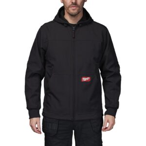 Jachetă Softshell neagră cu glugă FREEFLEX Milwaukee SJ BL XXL