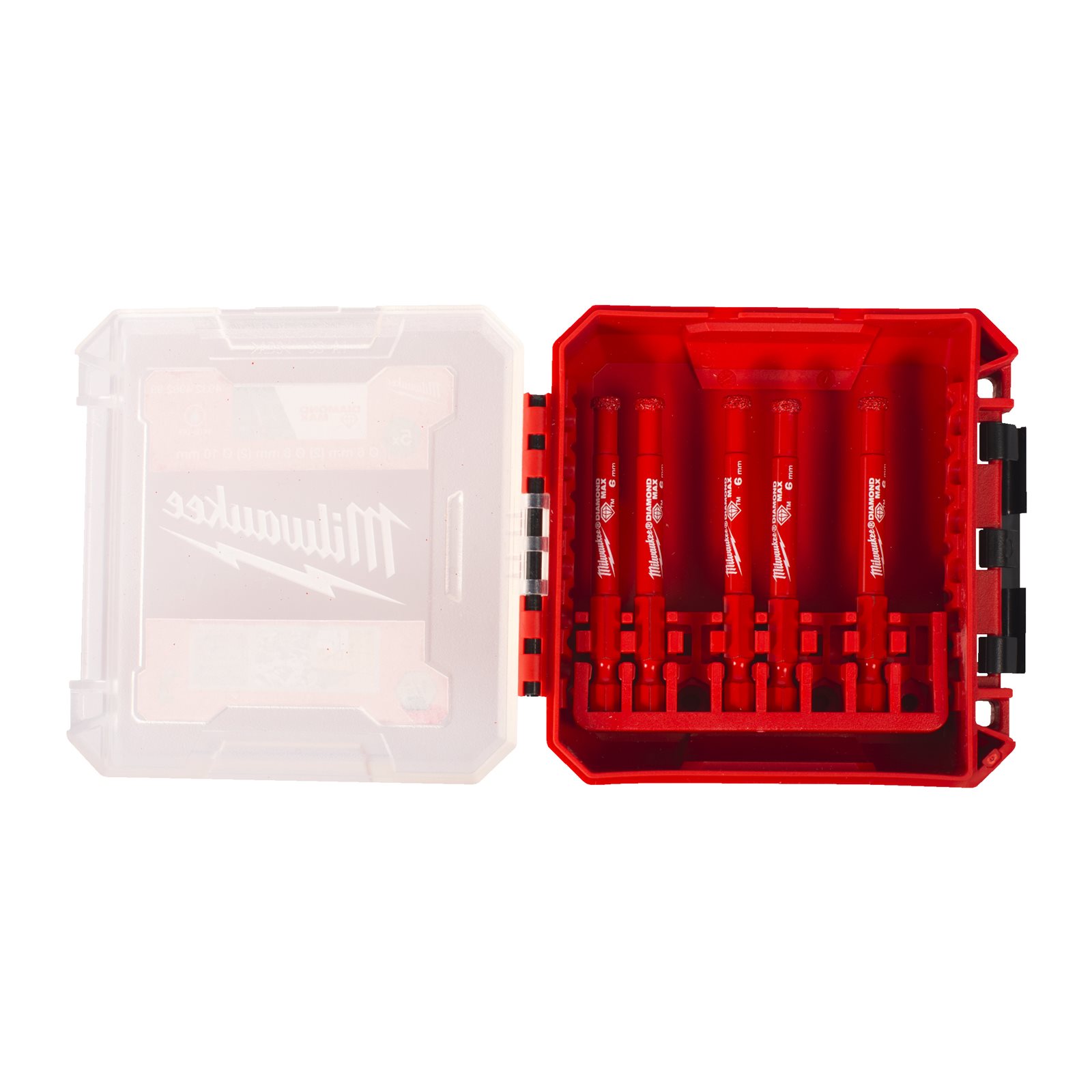 Burghie DIAMOND MAX 1/4" pentru găurire umedă 5 buc Milwaukee 4932498300