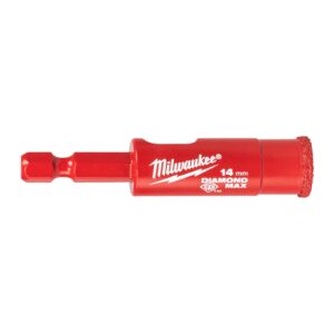 Burghie DIAMOND MAX 1/4" pentru găurire umedă 14 mm Milwaukee
