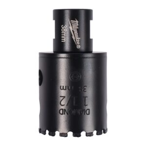 Burghie diamantate M14 pentru găurire uscată 38mm Milwaukee