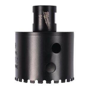Burghie diamantate M14 pentru găurire uscată 54mm Milwaukee