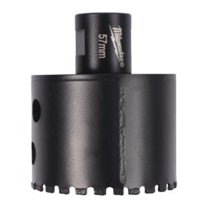 Burghie diamantate M14 pentru găurire uscată 57mm Milwaukee